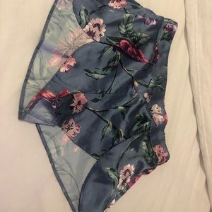 Silk Flower Victoria Secret Shorts